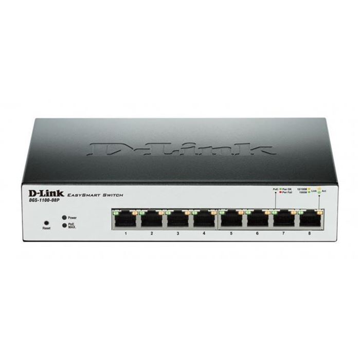 سوئیچ دی لینک DGS-1100-08P - 9
