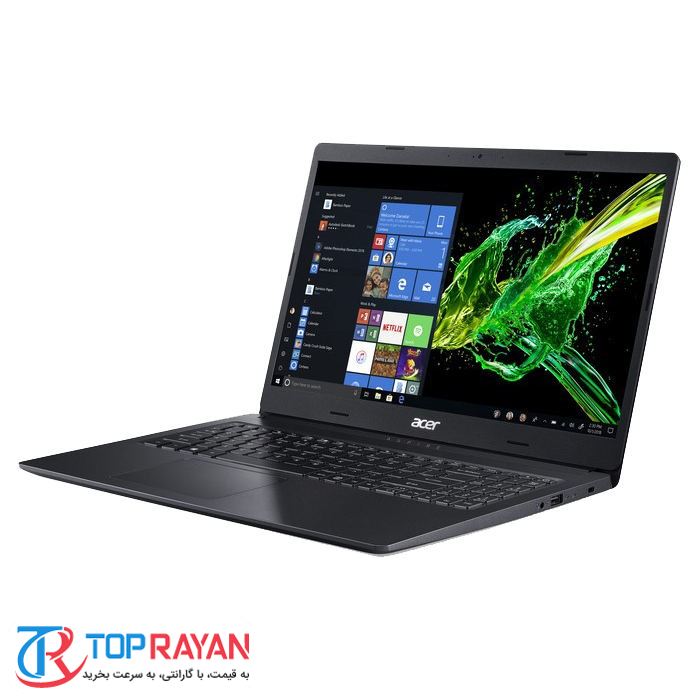 لپ تاپ 15 اینچی ایسر مدل Aspire A315 پردازنده Core i5 8265U رم 4GB حافظه 1TB گرافیک 2GB - 3