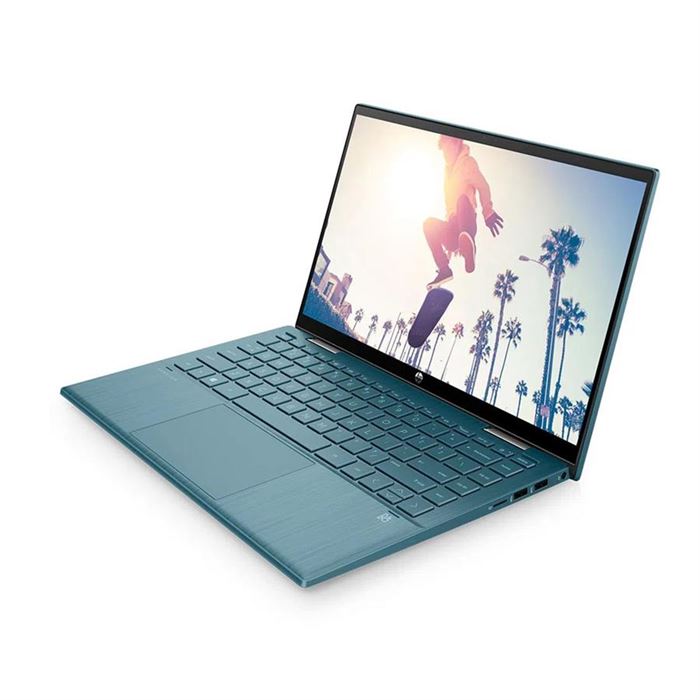لپ تاپ اچ پی 14 اینچی Pavilion x360 Convertible 14t DY000-AN پردازنده Core i5 1135G7 رم 8GB حافظه 512GB SSD گرافیک HD Intel IRIS XE لمسی - 4