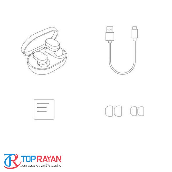 هدفون بی سیم شیائومی مدل Earbuds Global - 5