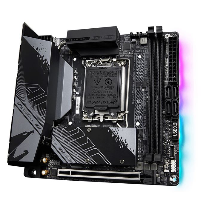 مادربرد گیگابایت مدل B760I AORUS PRO DDR4 Rev. 1.x - 5
