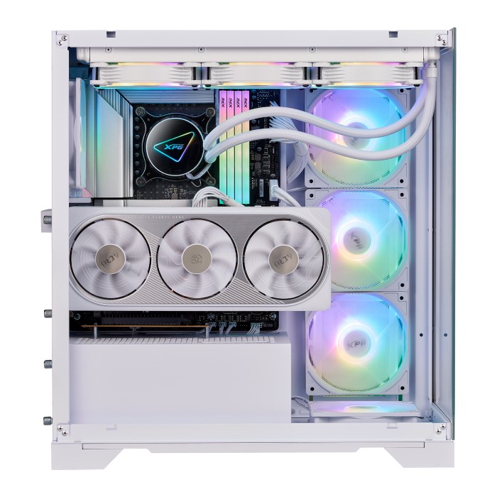 کیس گیمینگ ای دیتا (ایکس پی جی) مدل INVADER X White - 3