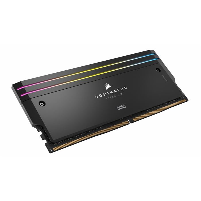رم کامپیوتر DDR5 دو کاناله 6600 مگاهرتز CL32 کورسیر مدل Dominator Titanium ظرفیت 96 گیگابایت - 3