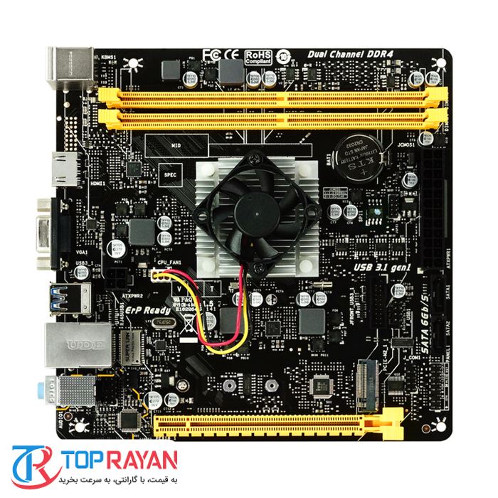 مادربرد بایوستار مدل  A10N-8800E Ver. 6.0  - 5