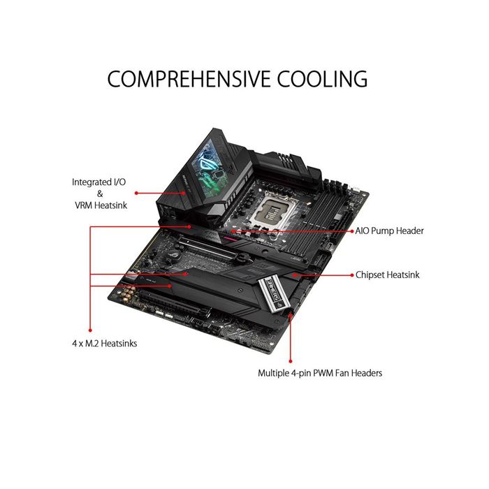 مادربرد ایسوس ROG STRIX Z690-F GAMING WIFI DDR5 - 6