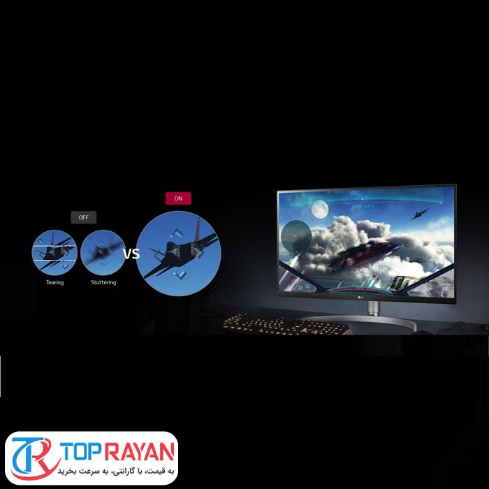 مانیتور ال جی مدل 27UL650-W سایز 27 اینچ - 19