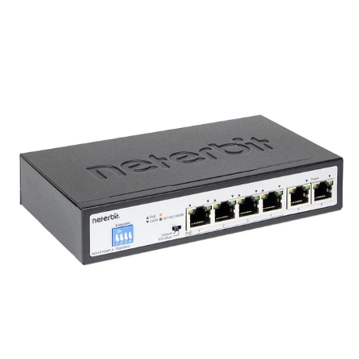 سوییچ 6 پورت نتربیت مدل NGS-F1006P-A - 3