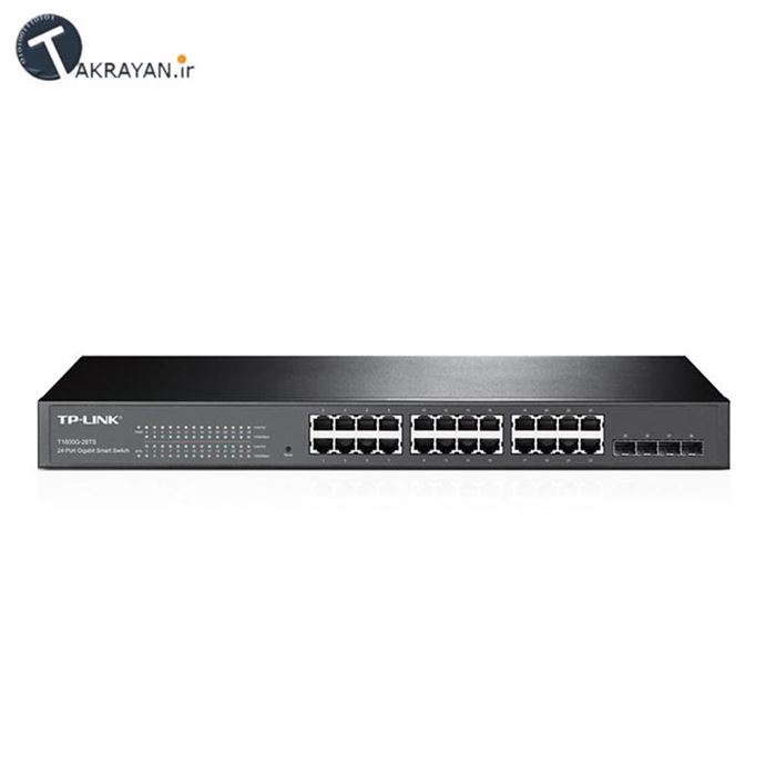 سوییچ 24 پورت گیگابیتی تی پی-لینک T1600G-28TS (TL-SG2424) - 2