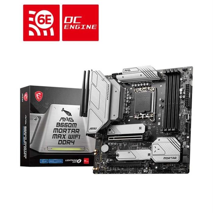 مادربرد ام اس آی مدل MSI MAG B660M MORTAR MAX WIFI DDR4 - 2