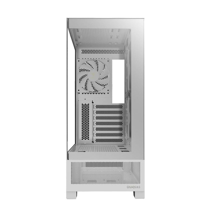 کیس گیمینگ گیم دیاس سفید ATLAS E1 ARGB - 5