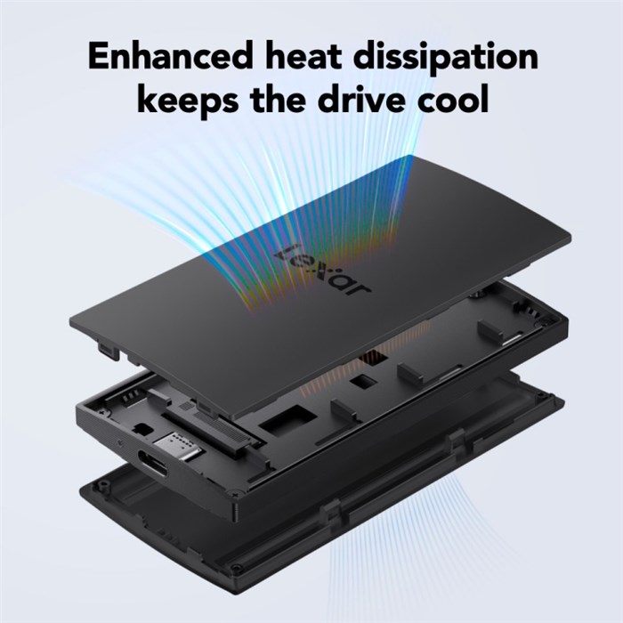 اس اس دی اکسترنال لکسار SL300 ظرفیت 1 ترابایت - 3