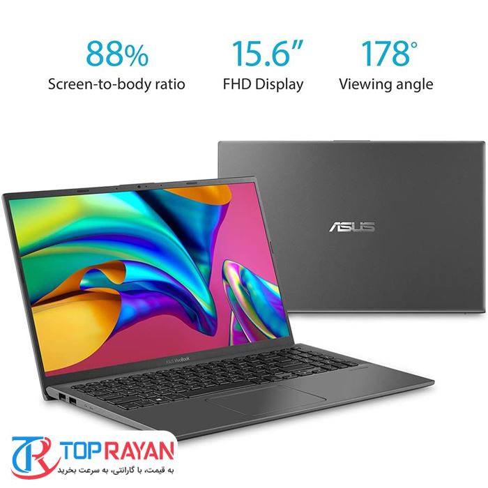 لپ تاپ ایسوس 15 اینچی مدل F512JA پردازنده Core i3 1005G1 رم 8GB حافظه 256GB SSD گرافیک Intel لمسی - 5