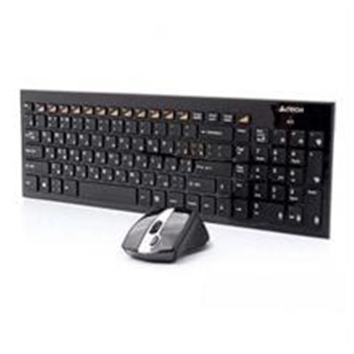 کیبورد و موس بی سیم ای فورتک 9500F - 2