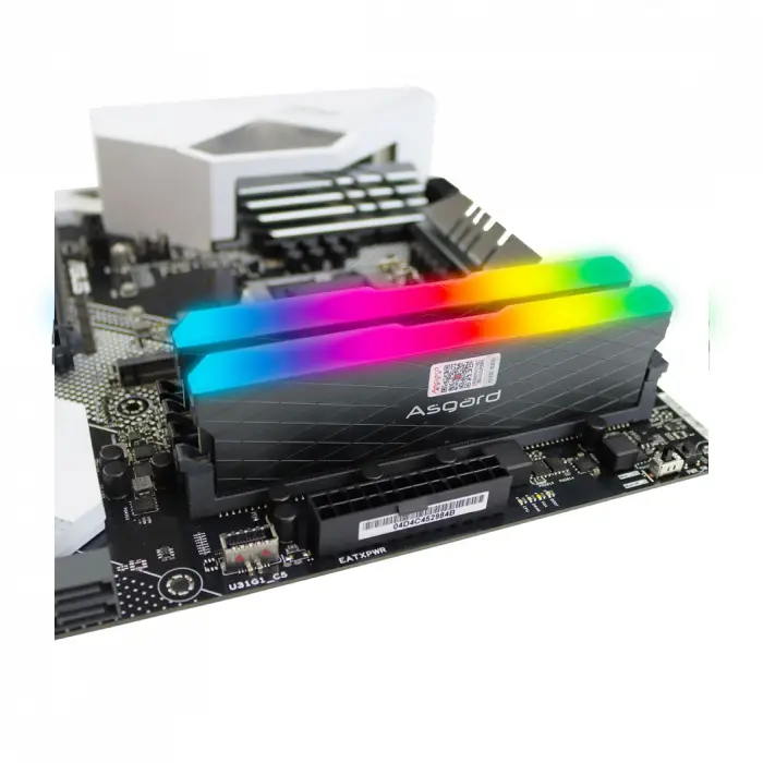 رم کامپیوتر DDR4 تک کاناله 3000 مگاهرتز CL16 آسگارد Asgard Loki W2 RGB ظرفیت 8 گیگابایت - 4