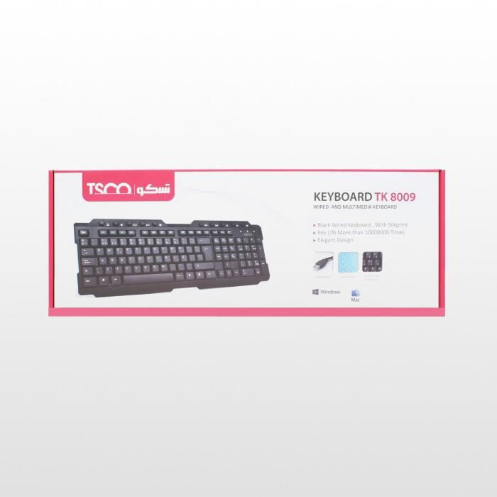 کیبورد تسکو مدل TK 8009 با حروف فارسی - 5