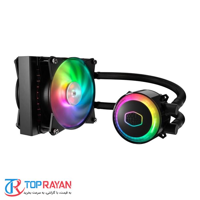 فن خنک کننده پردازنده کولرمستر مدل ام ال 120 ار آر جی بی - 4