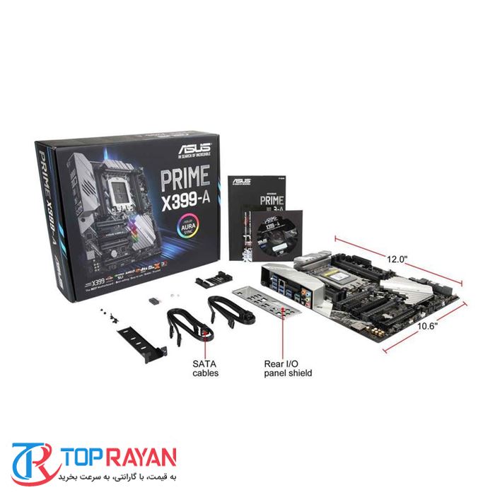 مادربرد ایسوس مدل PRIME X399-A سوکت TR4 - 6