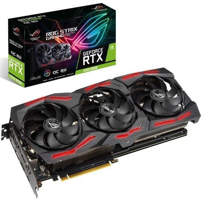 کارت گرافیک ایسوس مدل ROG-STRIX-RTX2060S-O8G-EVO-GAMING با حافظه 8 گیگابایت