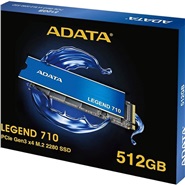 Adata LEGEND 710 2280 NVMe PCIe Gen3 x4 512GB M.2 SSD