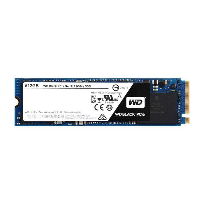 حافظه اس اس دی وسترن دیجیتال مدل بلک M.2 2280 PCIe NVMe با ظرفیت 512 گیگابایت - 3