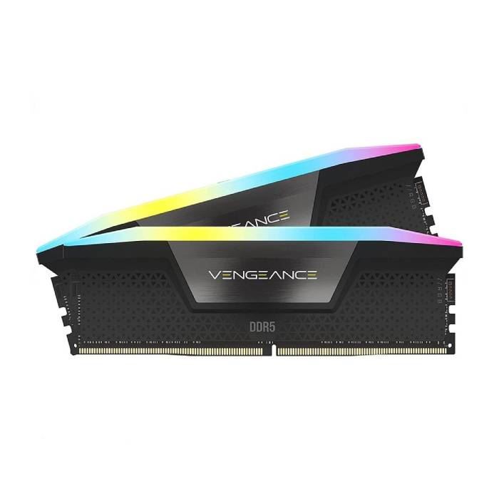 رم دسکتاپ DDR5 دو کاناله 7200 مگاهرتز کورسیر مدل VENGEANCE RGB ظرفیت 96 گیگابایت CL40 - 2