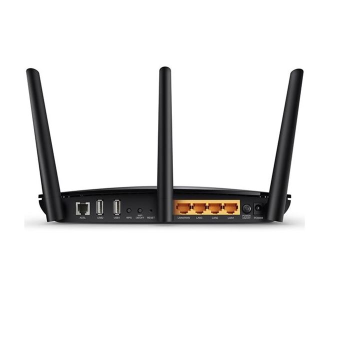 مودم روتر +ADSL2 دو بانده بی سیم AC1750 تی پی-لینک مدل Archer D7 - 3