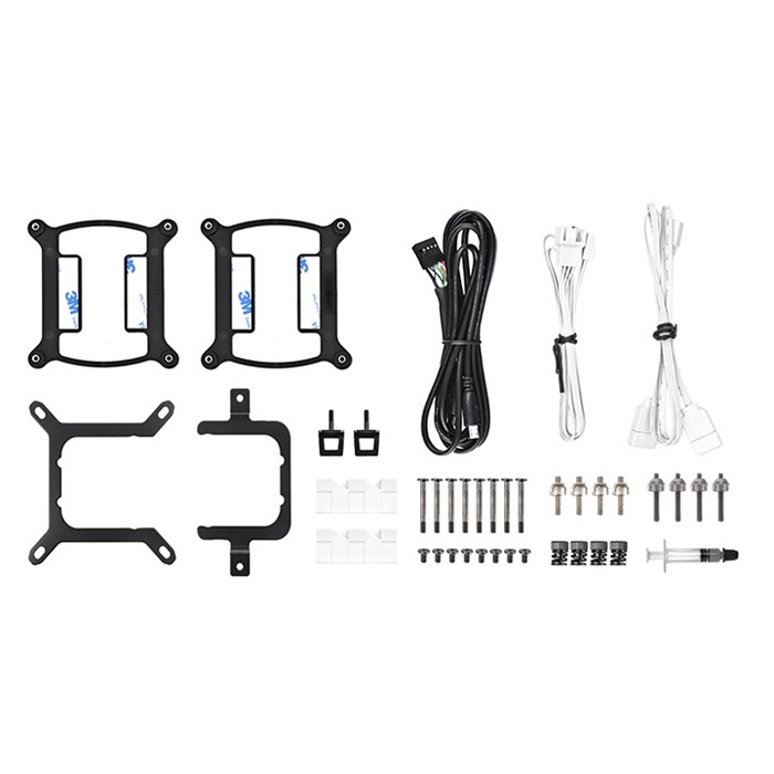 خنک کننده مایع پردازنده ترمالتیک مدل TH240 V2 Ultra ARGB Sync Snow Edition - 6