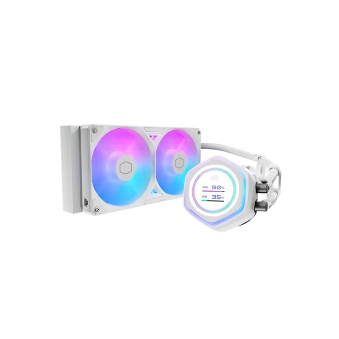 خنک کننده پردازنده مایع کولر مستر آرجی بی  MASTERLIQUID Atmos II LCD  - 3