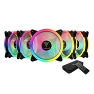 Gamdias AEOLUS M2-1205R 5X 120mm Case fan