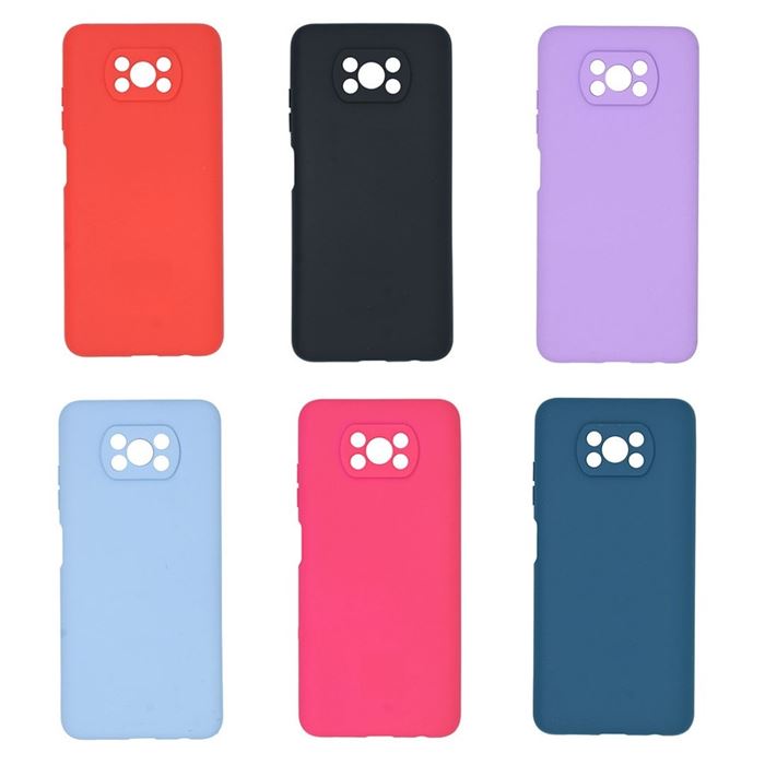 کاور سیلیکونی مناسب برای گوشی موبایل شیائومی Poco X3 / X3 NFC / X3 Pro به همراه محافظ صفحه نمایش - 3