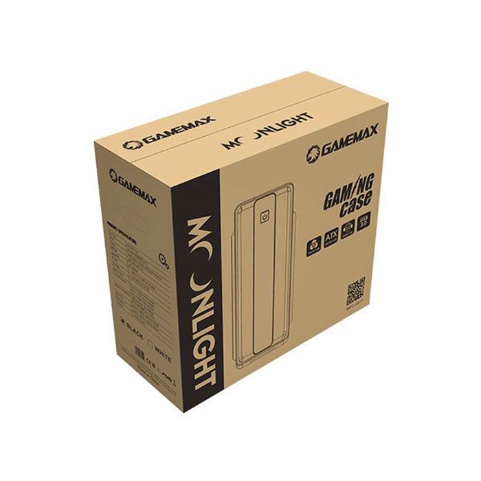 کیس کامپیوتر گیم مکس مشکی  مدل Moon Light FRGB - 9