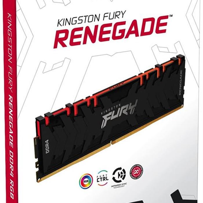رم تک کاناله کینگستون مدل FURY Renegade RGB CL16 حافظه 16 گیگابایت فرکانس 3600 مگاهرتز - 2