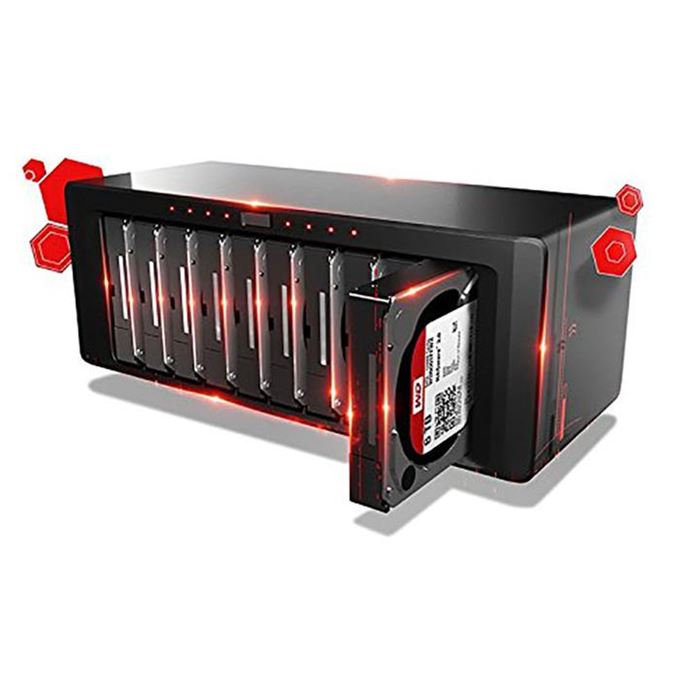 هارددیسک اینترنال وسترن دیجیتال سری قرمز مدل Red Pro WD6002FFWX ظرفیت 6 ترابایت - 3