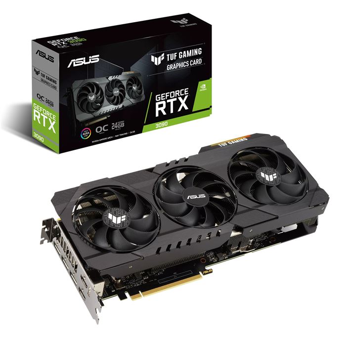 کارت گرافیک ایسوس TUF GAMING GeForce RTX 3090 O24G 