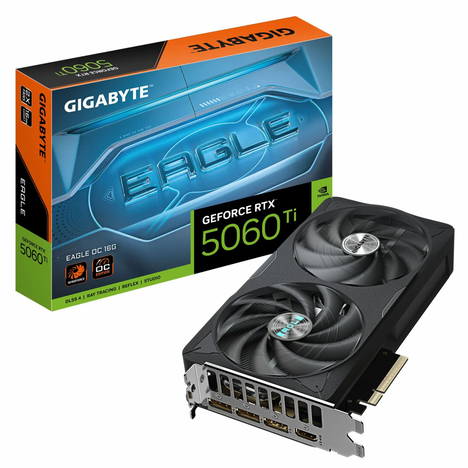 کارت گرافیک گیگابایت مدل GeForce RTX 5060 Ti EAGLE OC 16GB
