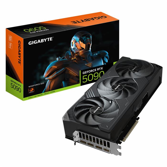 کارت گرافیک گیگابایت GeForce RTX 5090 WINDFORCE 32GB