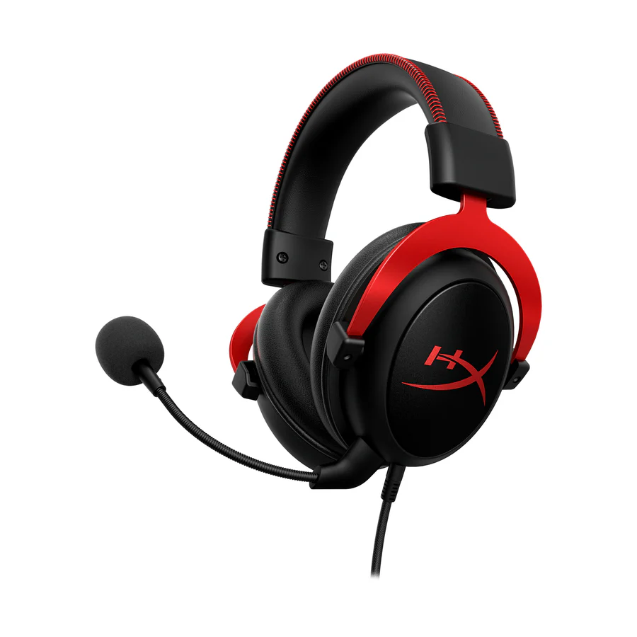 HyperX Cloud II Wired Black and Red Gaming Headset  