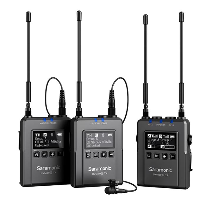 میکروفن بی سیم سارامونیک مدل UwMic9s Kit2