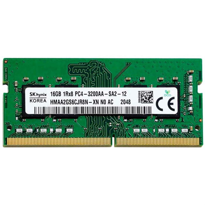 رم لپ تاپ اس کی هاینیکس مدل DDR4 تک کاناله فرکانس 3200Mhz ظرفیت 16 گیگابایت
