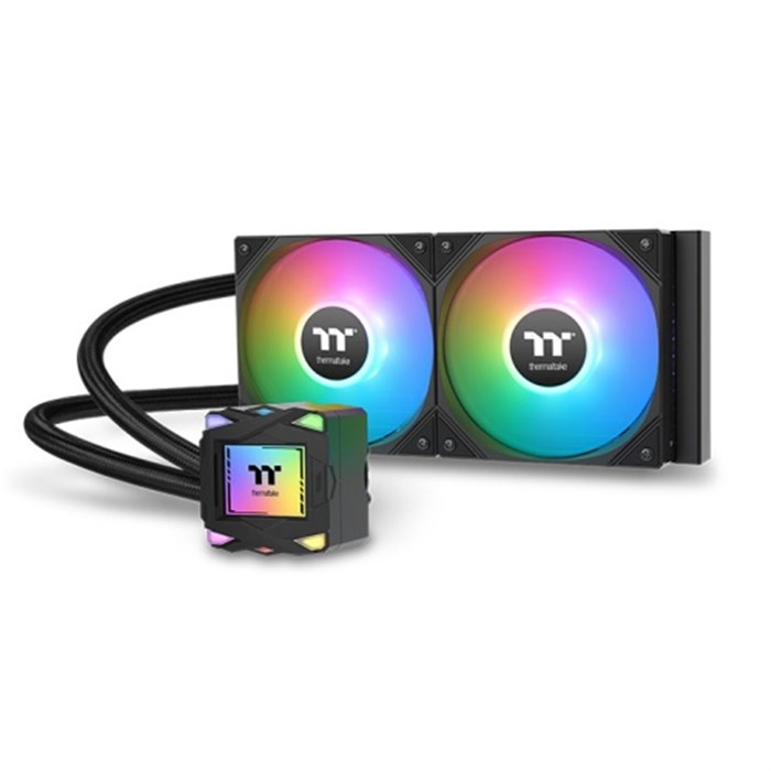 کولر پردازنده LA240 ARGB Sync AIO Black 