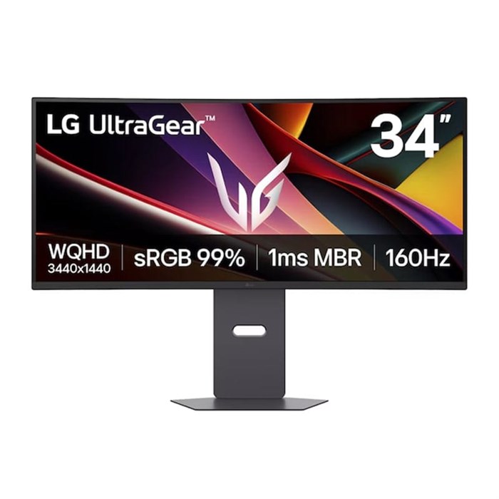 مانیتور منحنی 34 اینچ ال جی مدل UltraWide 34G600A-B