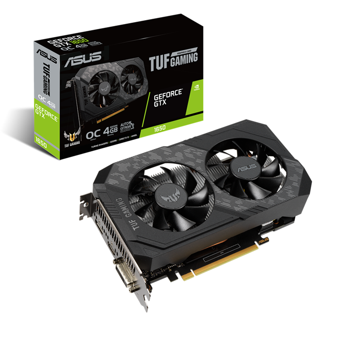 کارت گرافیک ایسوس TUF GAMING GeForce GTX1650 O4GD6