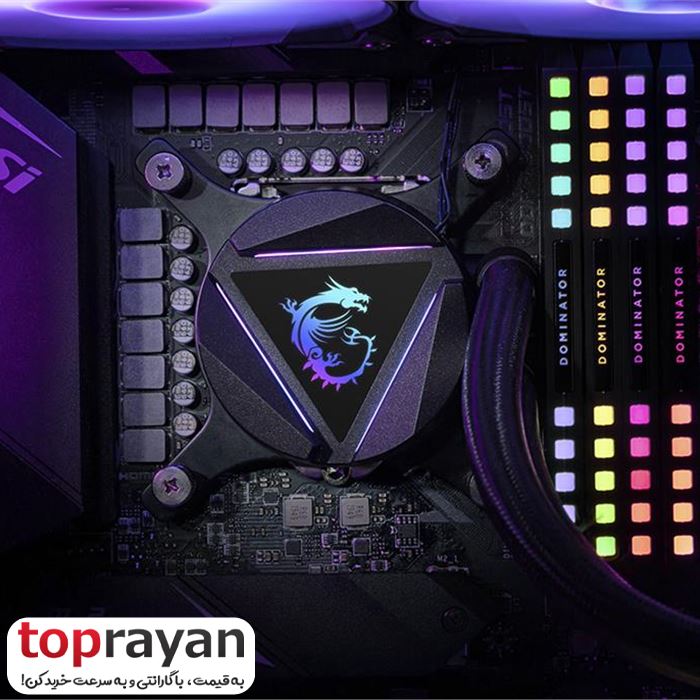 خنک کننده مایع پردازنده ام اس آی مدل MSI MAG CORELIQUID 240R V2 - 5