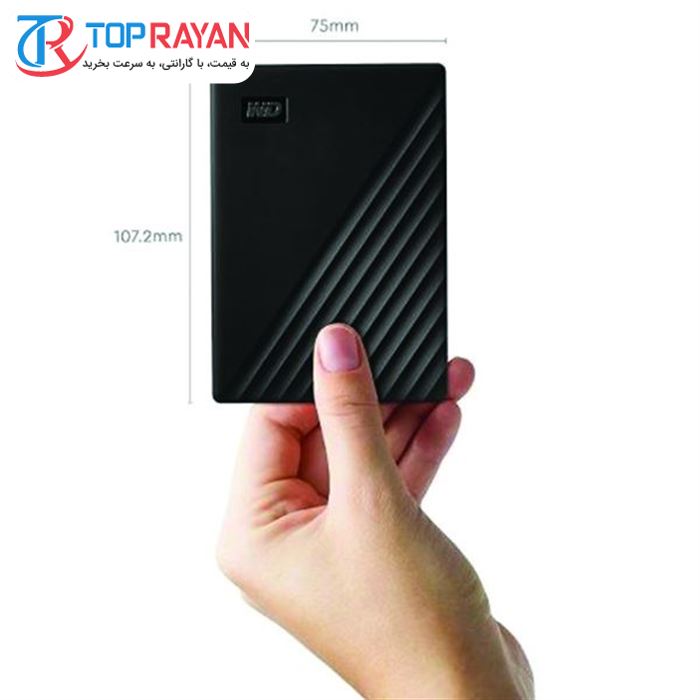 هارد اکسترنال وسترن دیجیتال شرکتی مدل My Passport ظرفیت 1 ترابایت - 4