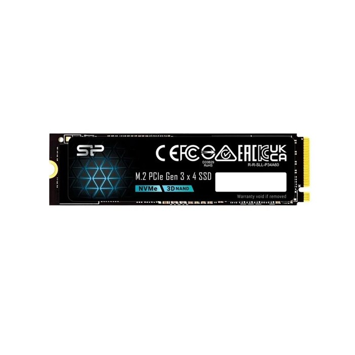 اس اس دی سیلیکون پاور مدل P34A60 PCIe Gen3×4 ظرفیت 256 گیگابایت