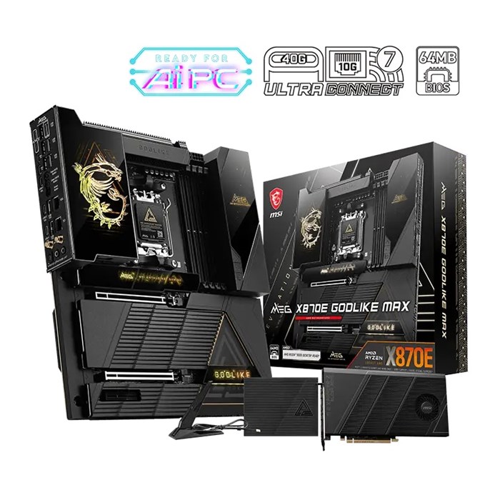 مادربرد ام اس آی مدل MSI MEG X870E GODLIKE MAX DDR5