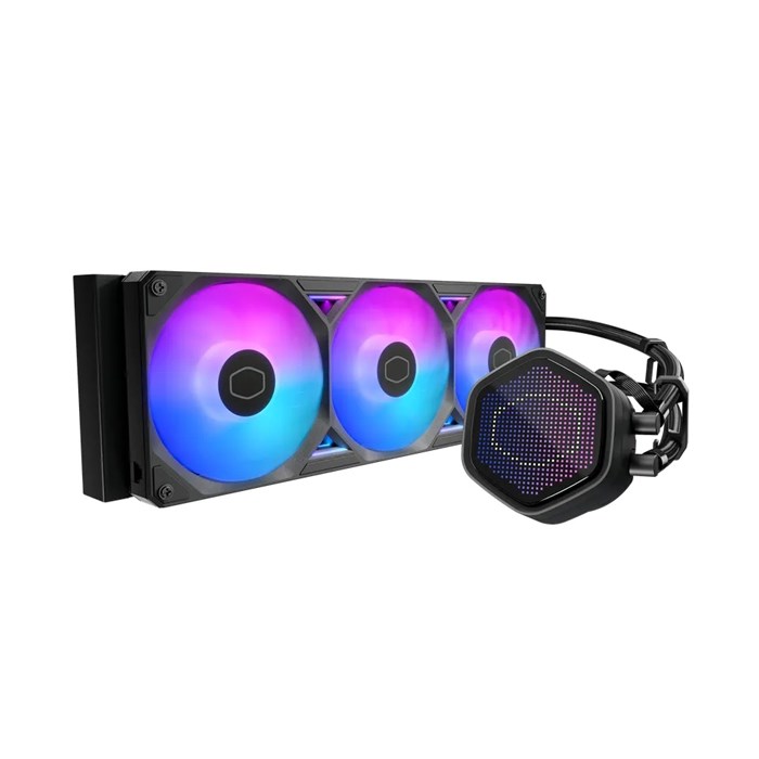خنک کننده پردازنده مایع کولر مستر آرجی بی  MASTERLIQUID Atmos II Pixel LED