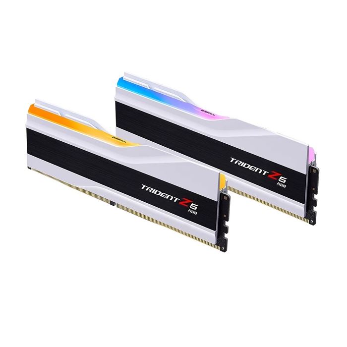 رم دسکتاپ جی اسکیل مدل Trident Z5 RGB Whiteظرفیت 32 گیگابایت و فرکانس 6400 مگاهرتز