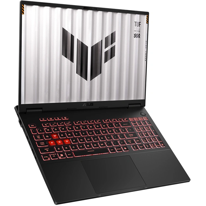 لپ‌تاپ گیمینگ 16 اینچی ایسوس مدل TUF Gaming A16 FA608UMI، پردازنده Ryzen 7-260، کارت گرافیک GeForce RTX5060 با 8 گیگابایت حافظه اختصاصی، رم 16 گیگابایت DDR5، حافظه داخلی SSD با ظرفیت 512 گیگابایت و نمایشگر WUXGA - 9