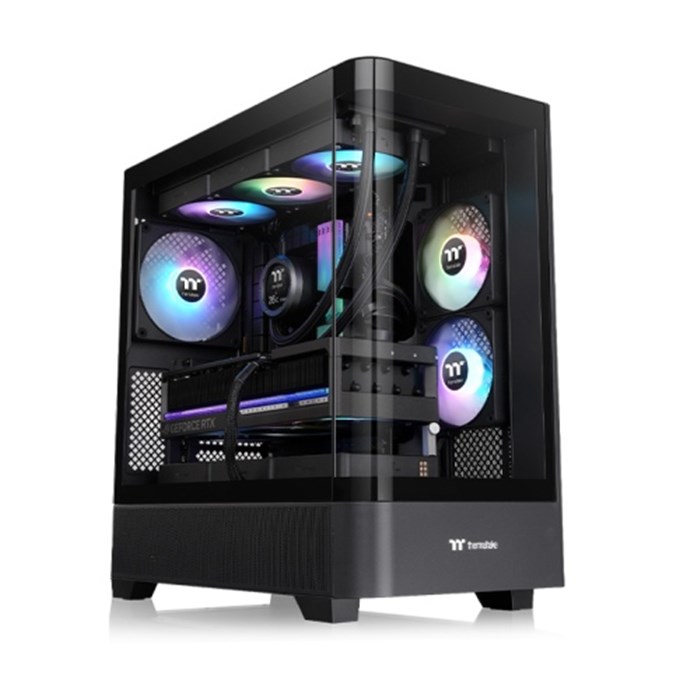 کیس گیمینگ ترماتیک مدل  View 290 TG ARGB - Black